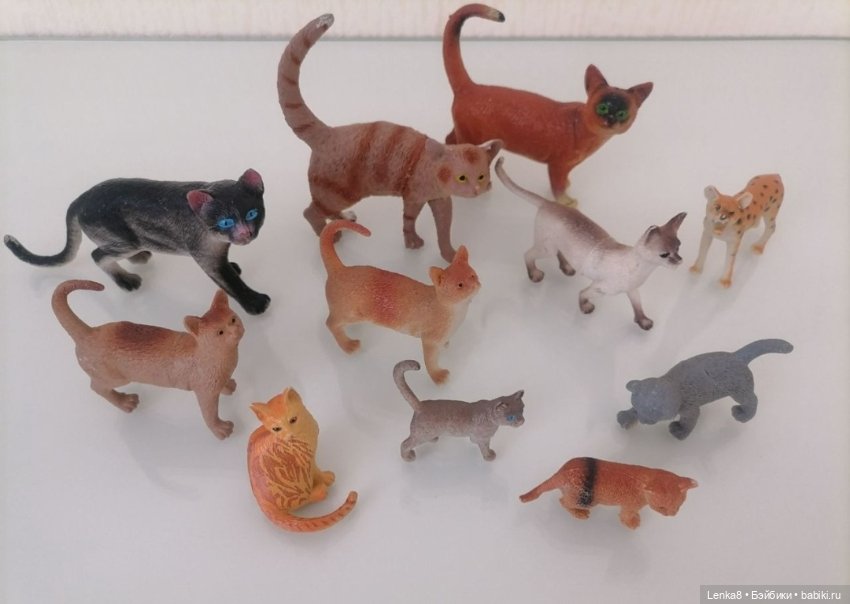 Фигурки коллекционные кошки (фото 4)