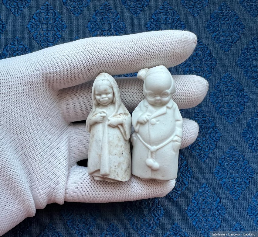 Антикварная фигурка - 5,5 см (фото 5)