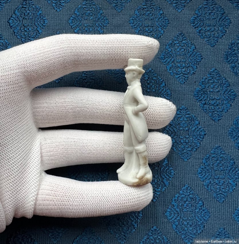 Антикварная фигурка - Укротитель тигров ))) - 6,2 см (фото 5)