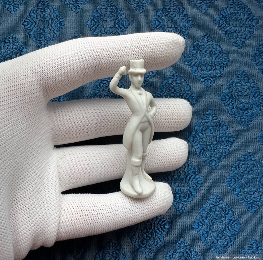 Антикварная фигурка - Укротитель тигров ))) - 6,2 см (фото 4)