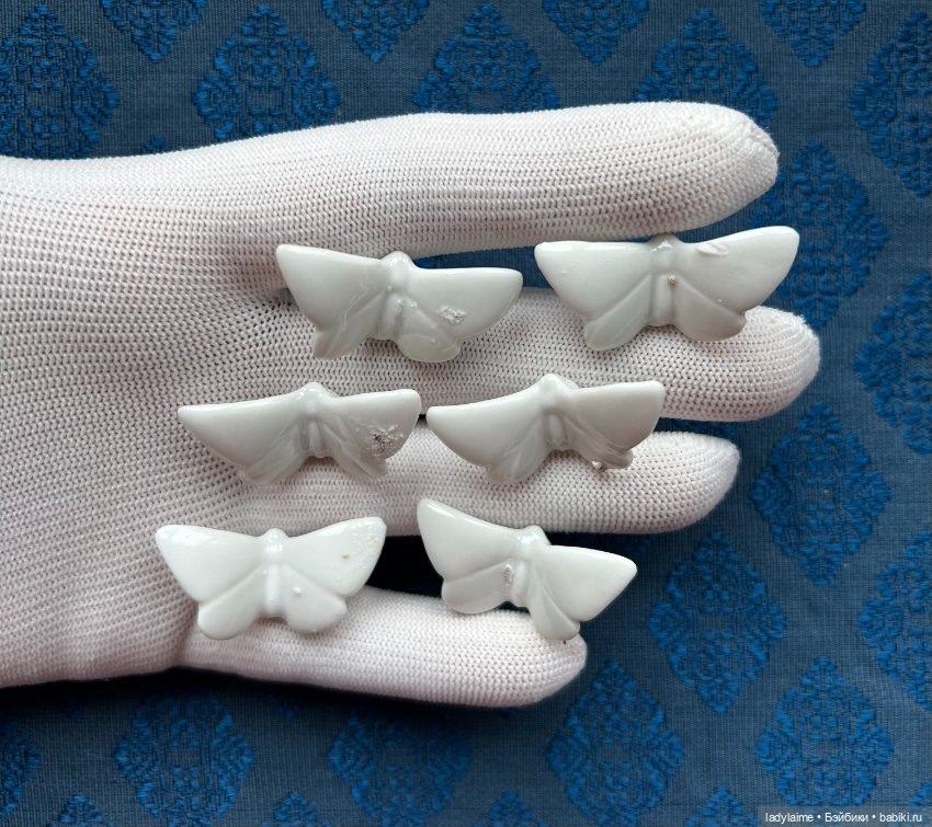 Антикварные фигурки - Барельефы Бабочки (фото 2)