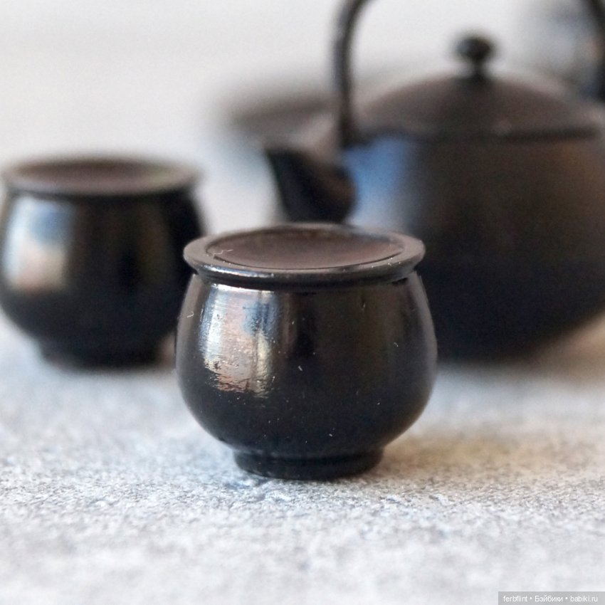 Китайский чайный набор №1 (масштаб 1:6) (фото 4)