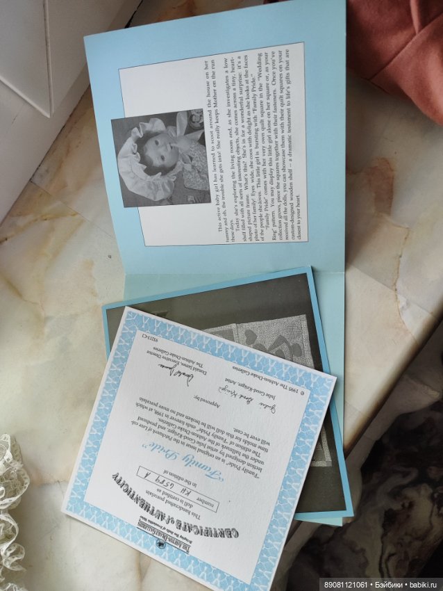 Кукла фарфоровая коллекционная (фото 9)