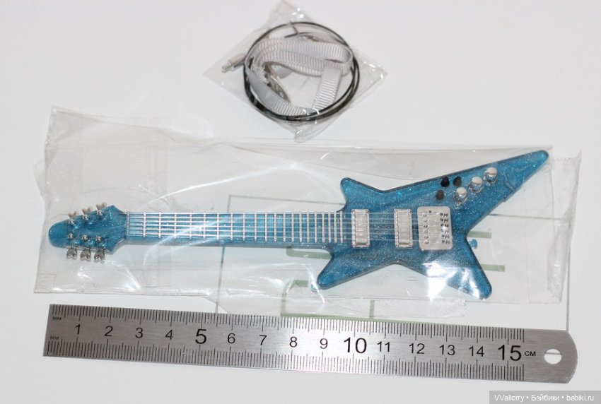 Гитара от Jem — Миниатюра для кукол