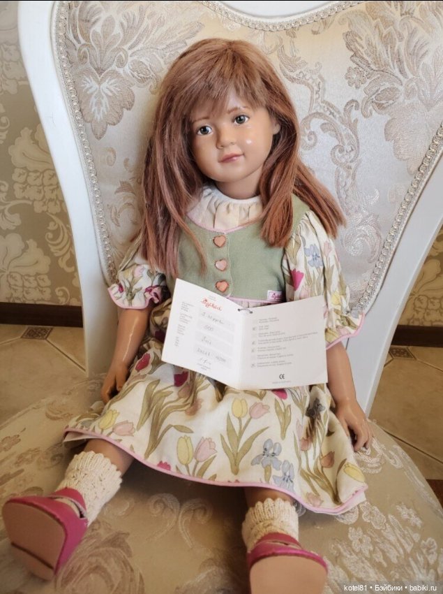 Sigikid кукла виниловая коллекционная (фото 5)