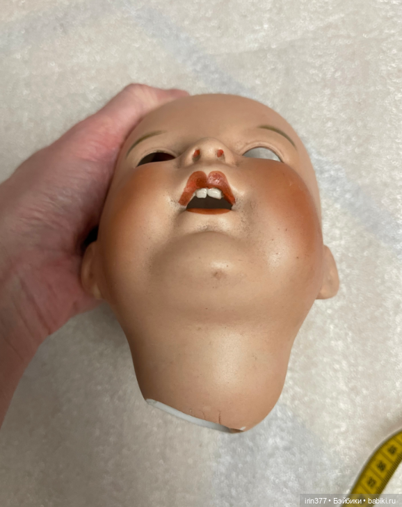 Французская характерная антикварная голова UNIS 251 (фото 2)