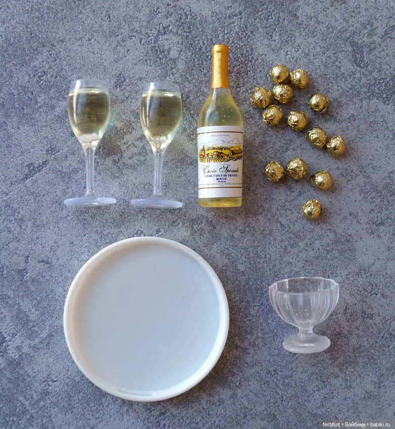 Винный набор №2 в масштабе 1:6 (фото 5)