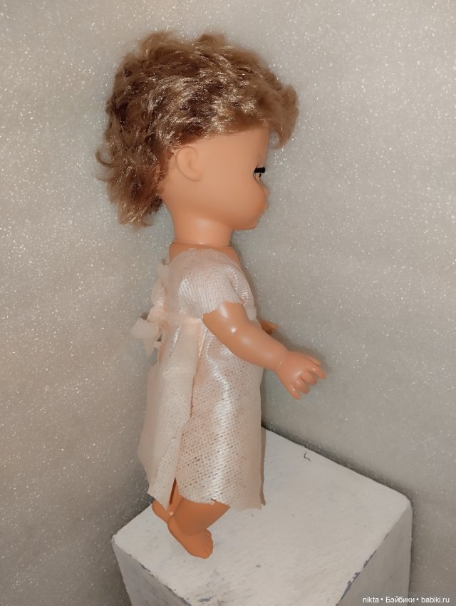Кукла ГДР Полностью виниловая малышка с номером (фото 5)