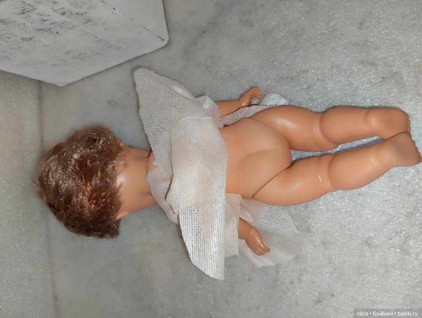 Кукла ГДР Полностью виниловая малышка с номером (фото 7)