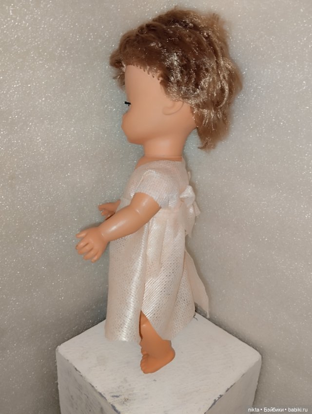 Кукла ГДР Полностью виниловая малышка с номером (фото 3)
