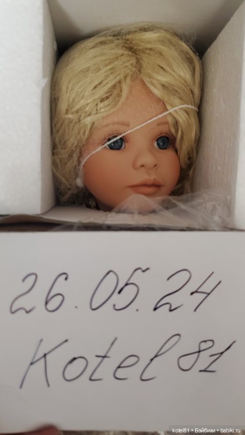 Gerlinde Sodergeld кукла фарфоровая коллекционная (фото 8)