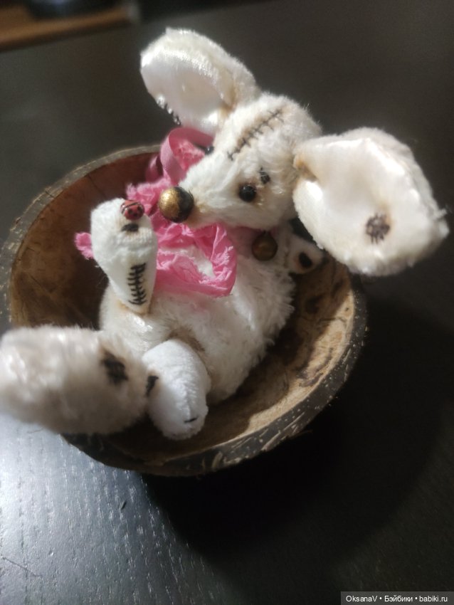 Фенек с божьей коровкой — Авторские игрушки