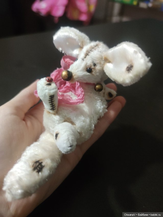 Фенек с божьей коровкой — Авторские игрушки (фото 4)