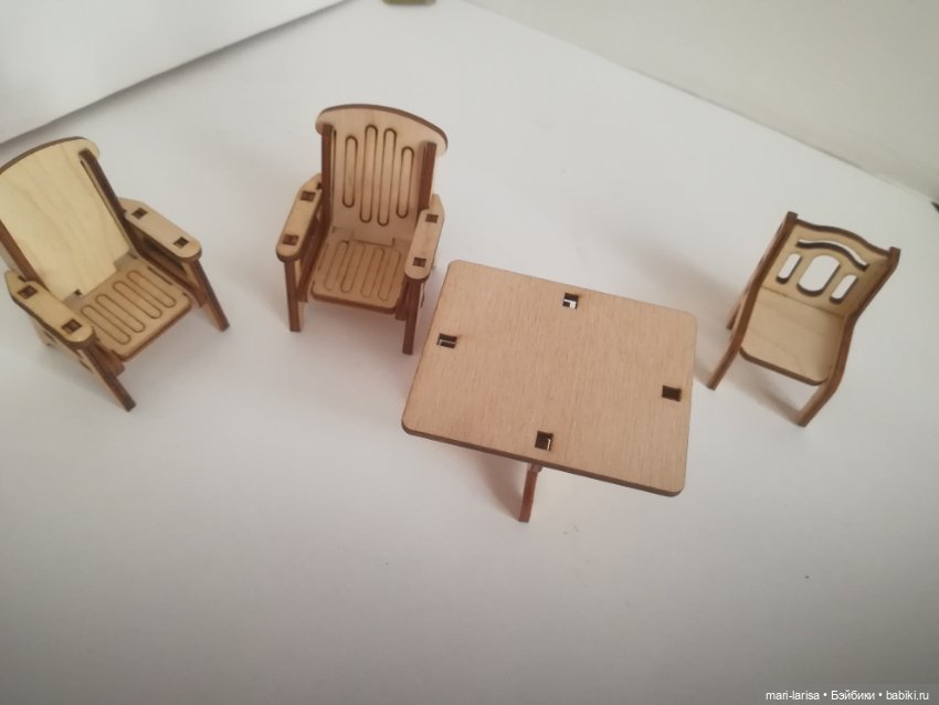 Интерьерная мебель — Кукольная мебель (фото 4)
