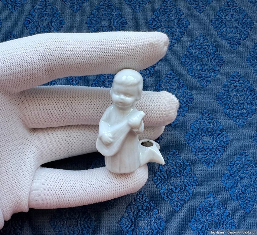Антикварная фигурка Ангел (1) - подсвечник - 5 см (фото 3)