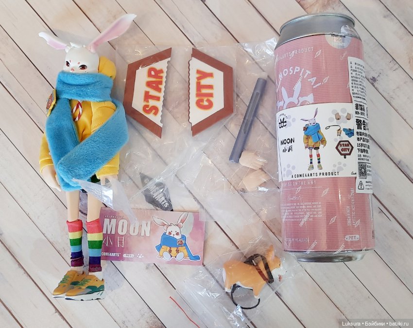 COME4ARTS Зайка — Шарнирные куклы (не BJD)