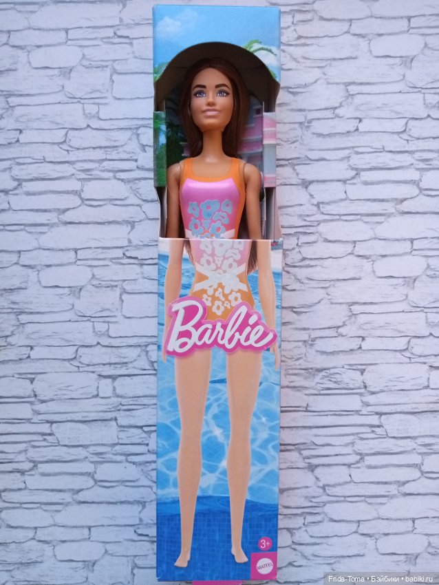 Барби пляж улыбашка новый молд как у фашионистас 182 (фото 2)