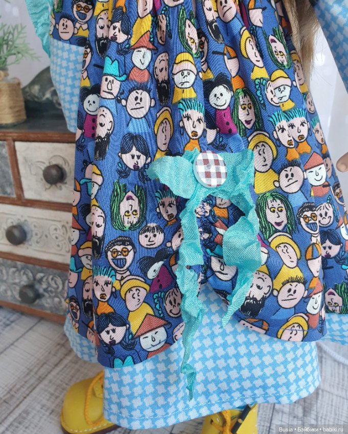 Одежда для кукол Готц и Цвергназе ростом 48-52 см (фото 5)