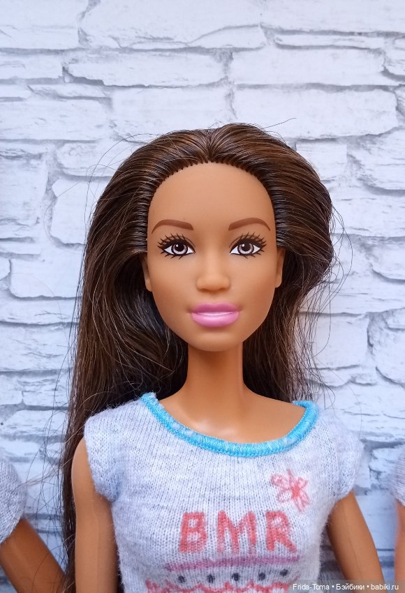 Барби релакс ким голова плюс тело фашионистас (фото 5)