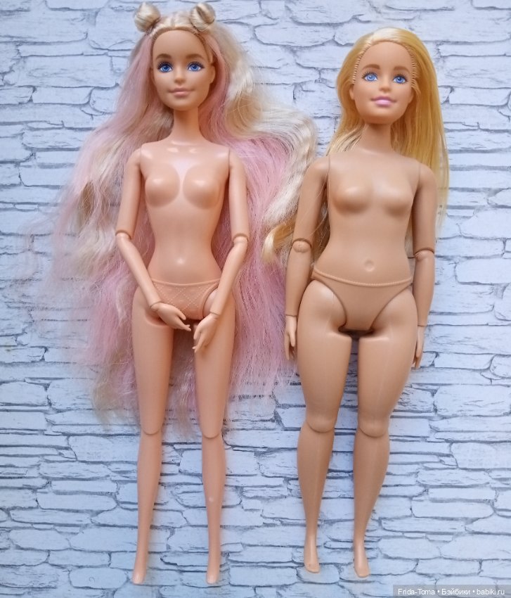 Барби гибриды Милли экстра и Милли йога на простых шарнирных телах