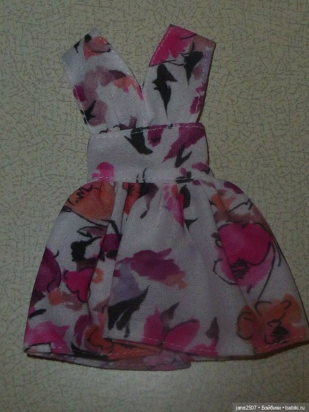 Платье Handmade для Барби, Poppy Parker, Dynamite girls и других кукол 12 дюймов