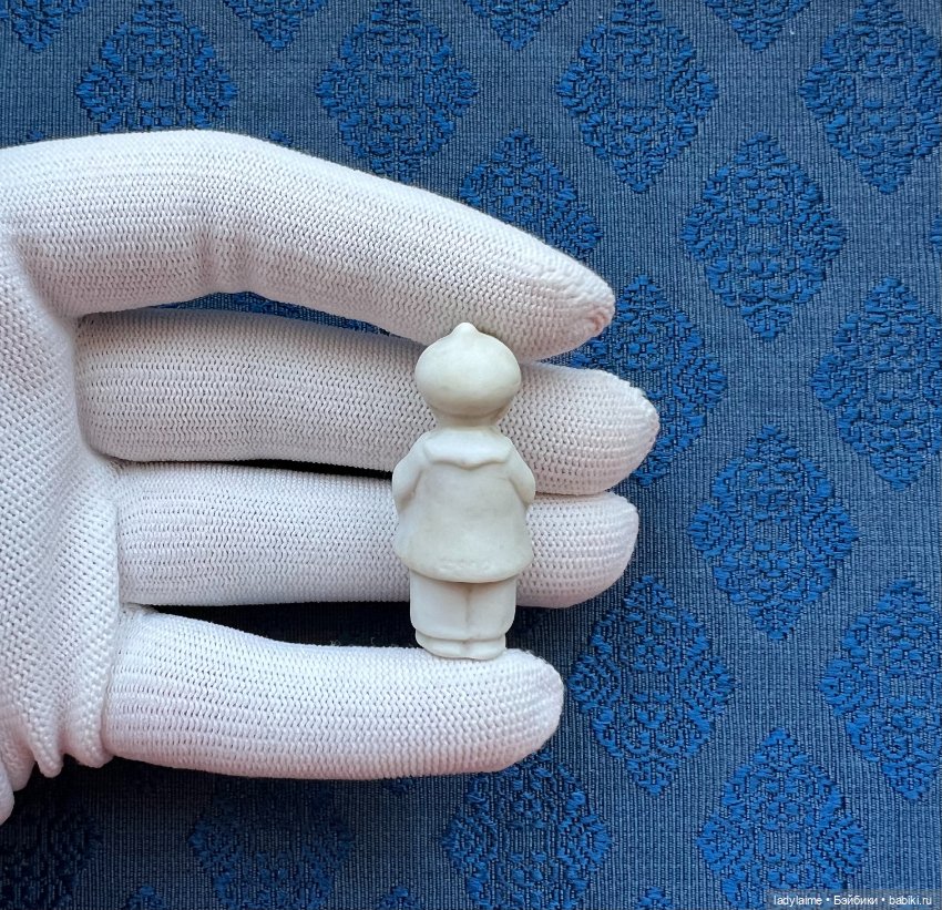 Антикварная фигурка - 4,2 см (фото 4)