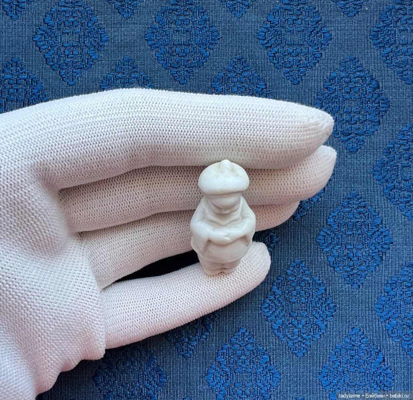 Антикварная фигурка - 4,2 см (фото 2)