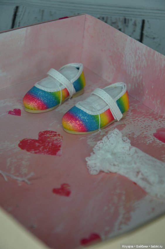 Обувь на Ruby Red, 37см — Обувь для кукол