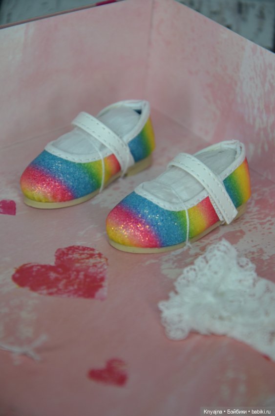 Обувь на Ruby Red, 37см — Обувь для кукол (фото 2)