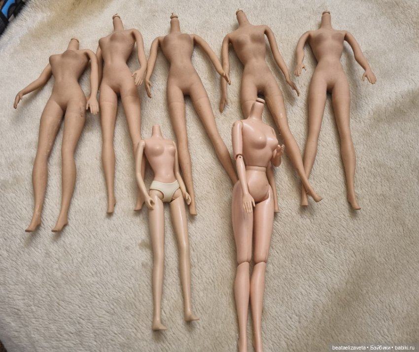 Лот бесшовных тел и не только