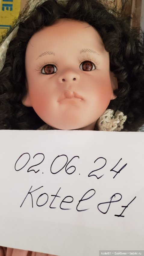 Linda Valentino Michael кукла фарфоровая коллекционная (фото 6)