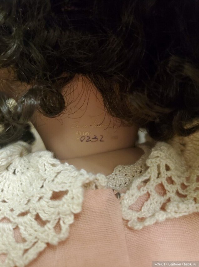 Linda Valentino Michael кукла фарфоровая коллекционная (фото 2)