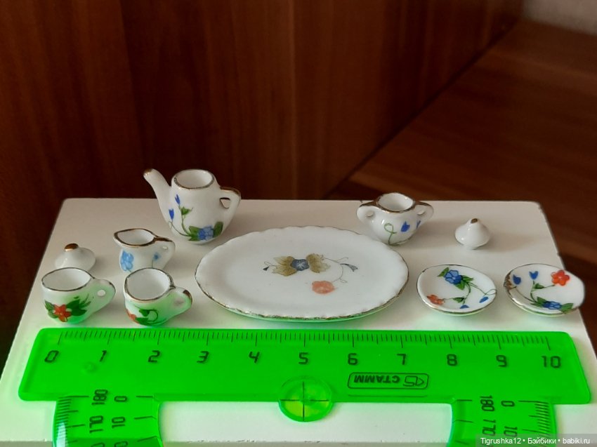 Чайный сервиз #5 — Посуда для кукол (фото 7)