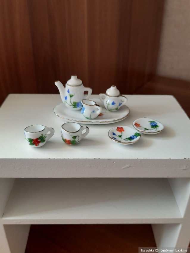 Чайный сервиз #5 — Посуда для кукол (фото 2)