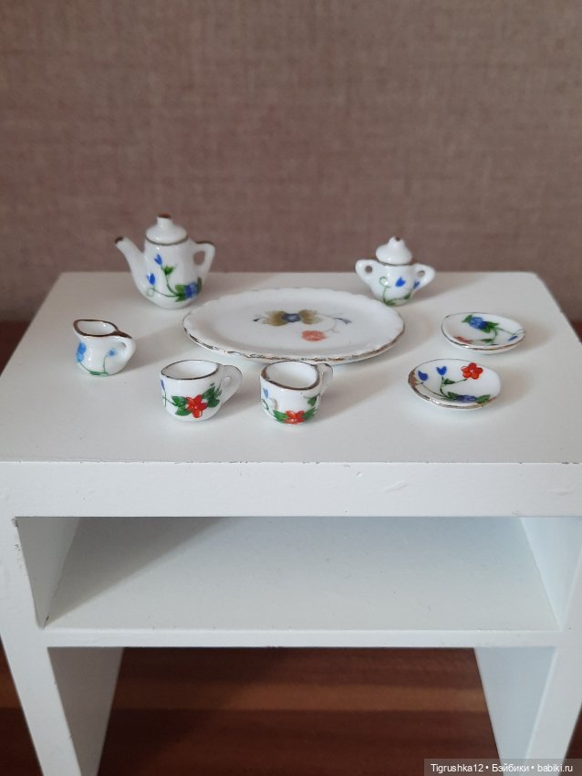 Чайный сервиз #5 — Посуда для кукол (фото 4)