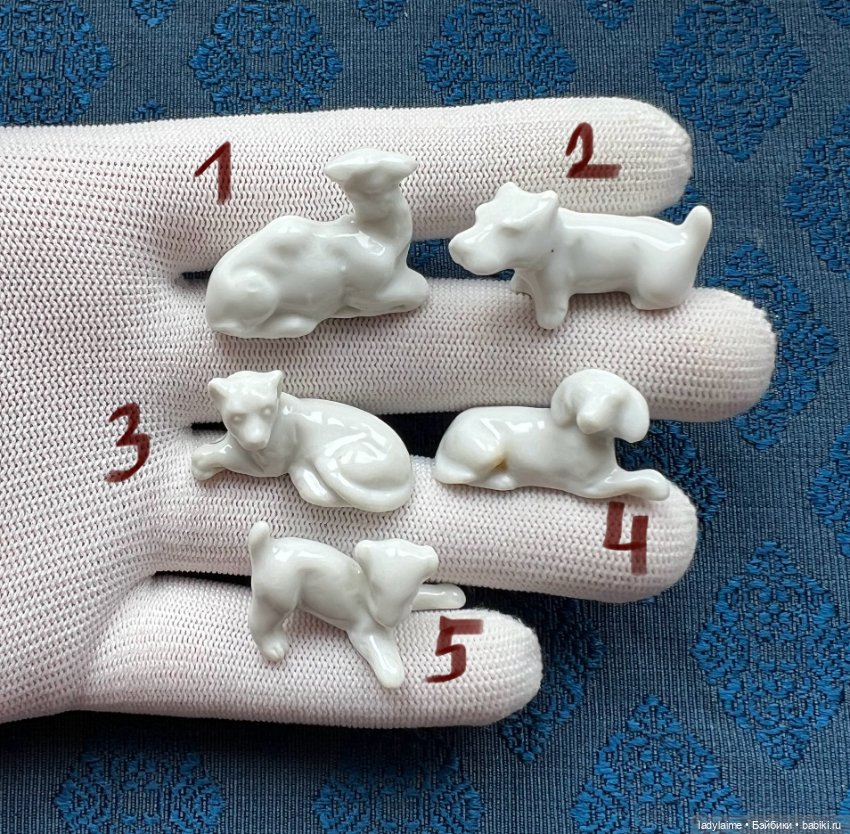 Антикварные фигурки Животные