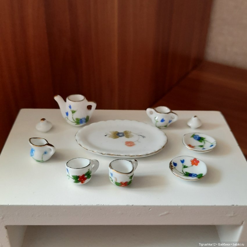 Чайный сервиз #5 — Посуда для кукол (фото 5)