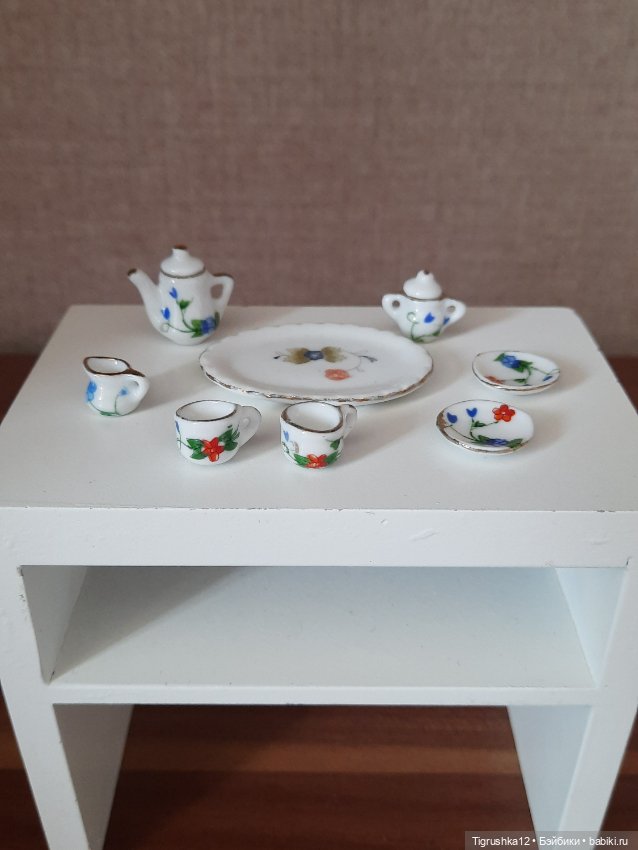 Чайный сервиз #5 — Посуда для кукол (фото 3)