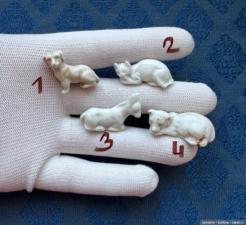 Антикварные фигурки Животные