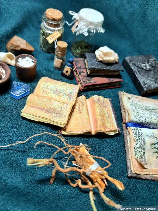 Колдовской набор 1:6 — Миниатюра для кукол (фото 5)
