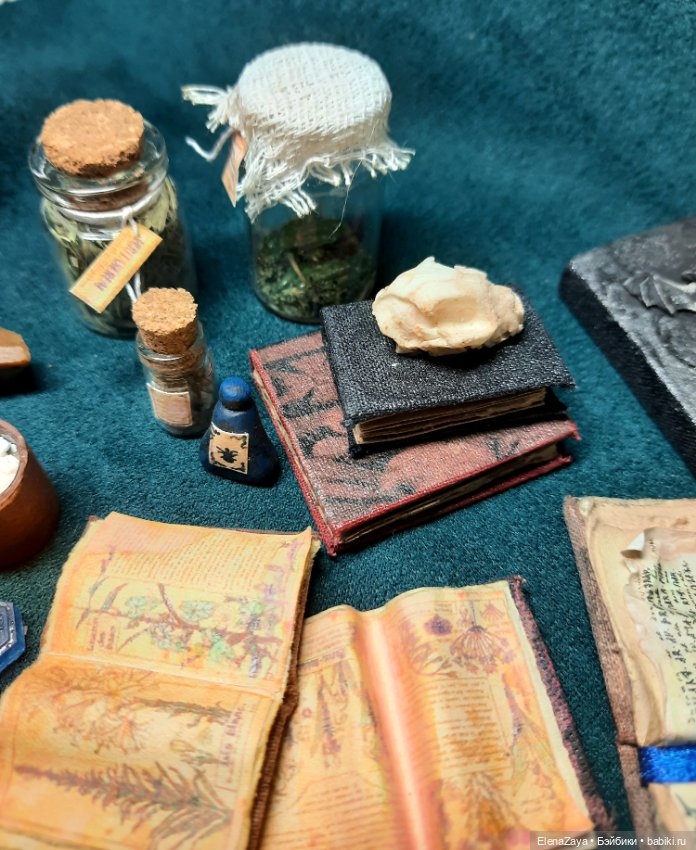 Колдовской набор 1:6 — Миниатюра для кукол (фото 7)