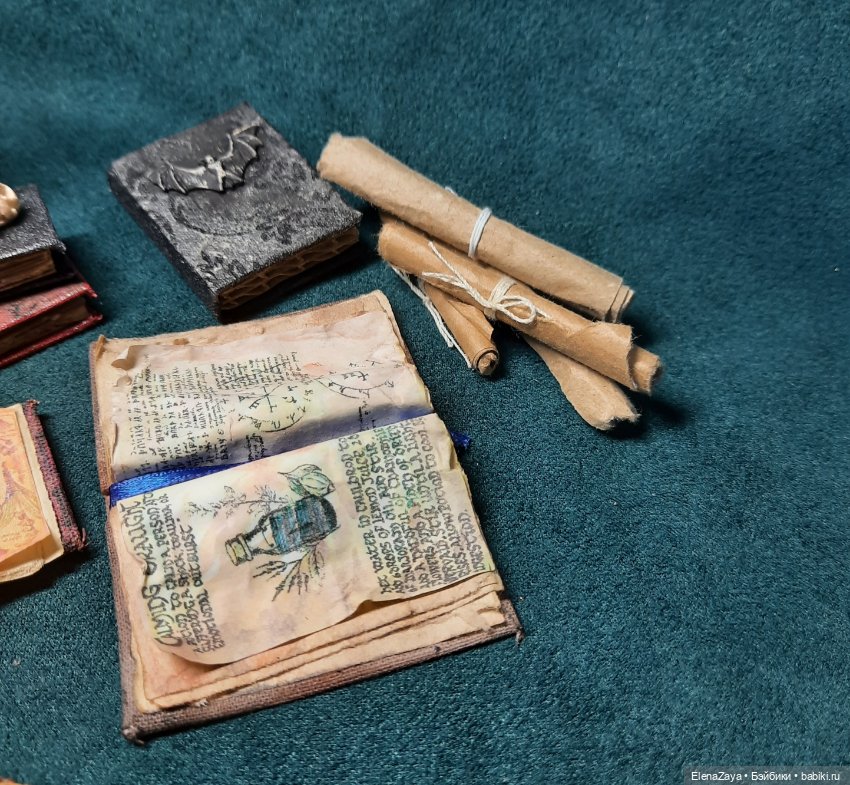 Колдовской набор 1:6 — Миниатюра для кукол (фото 3)