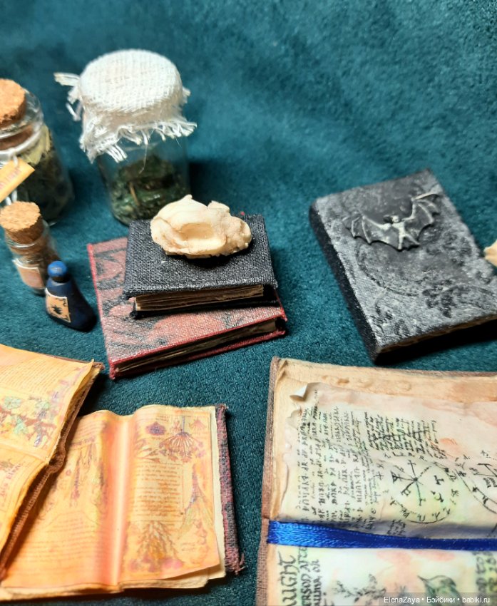 Колдовской набор 1:6 — Миниатюра для кукол (фото 4)