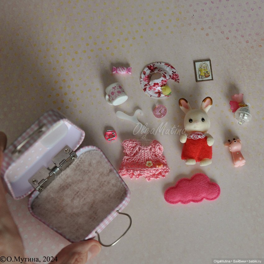 Кукольный домик+зайка для куклы (фото 6)