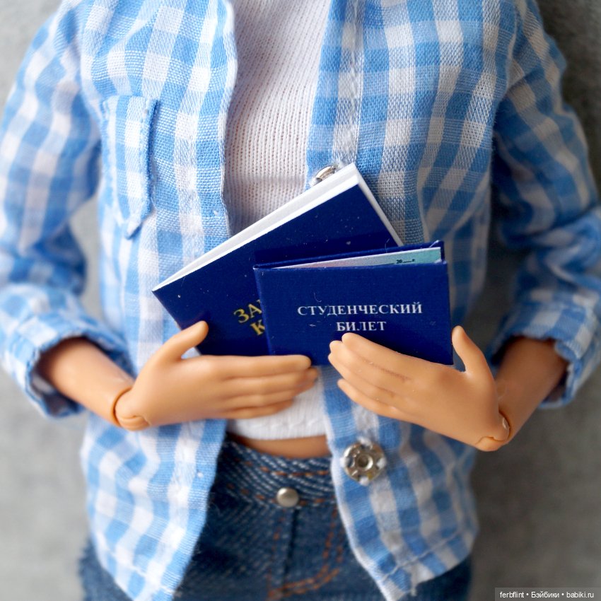 Набор студенческих документов (масштаб 1:6) (фото 7)