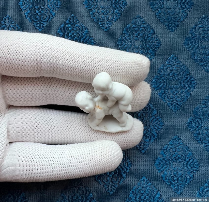 Антикварная фигурка - 3,4 см (фото 2)