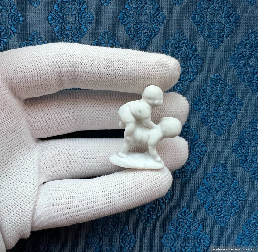 Антикварная фигурка - 3,4 см (фото 3)