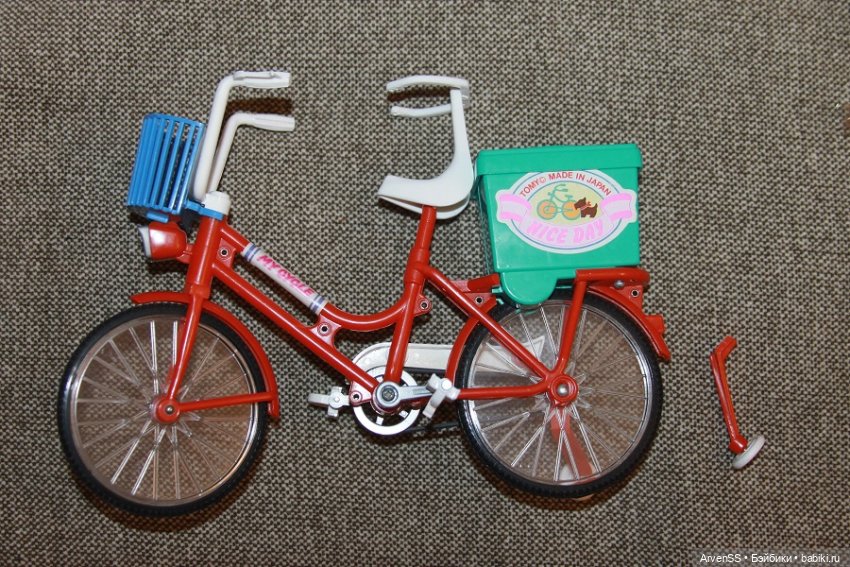 Редкая винтажная велосипедистка от Тому (фото 4)