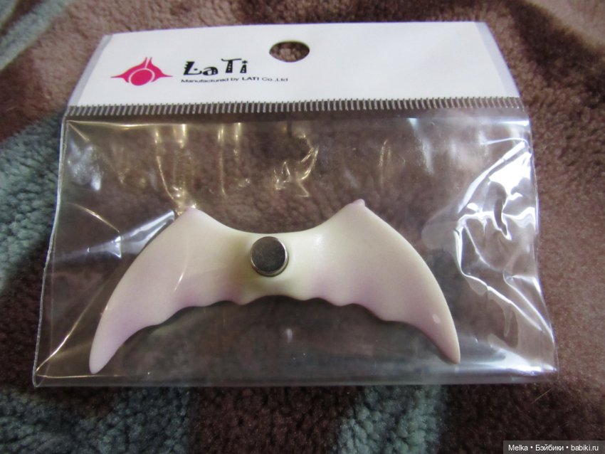 Продам полиуретановые крылья с покраской на магните от лимитного сета-Latidoll Bat Child Event (фото 2)