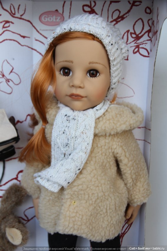 Куколка Gotz Ханна/Hannah 02 and her dog Polly 2024 года (фото 6)